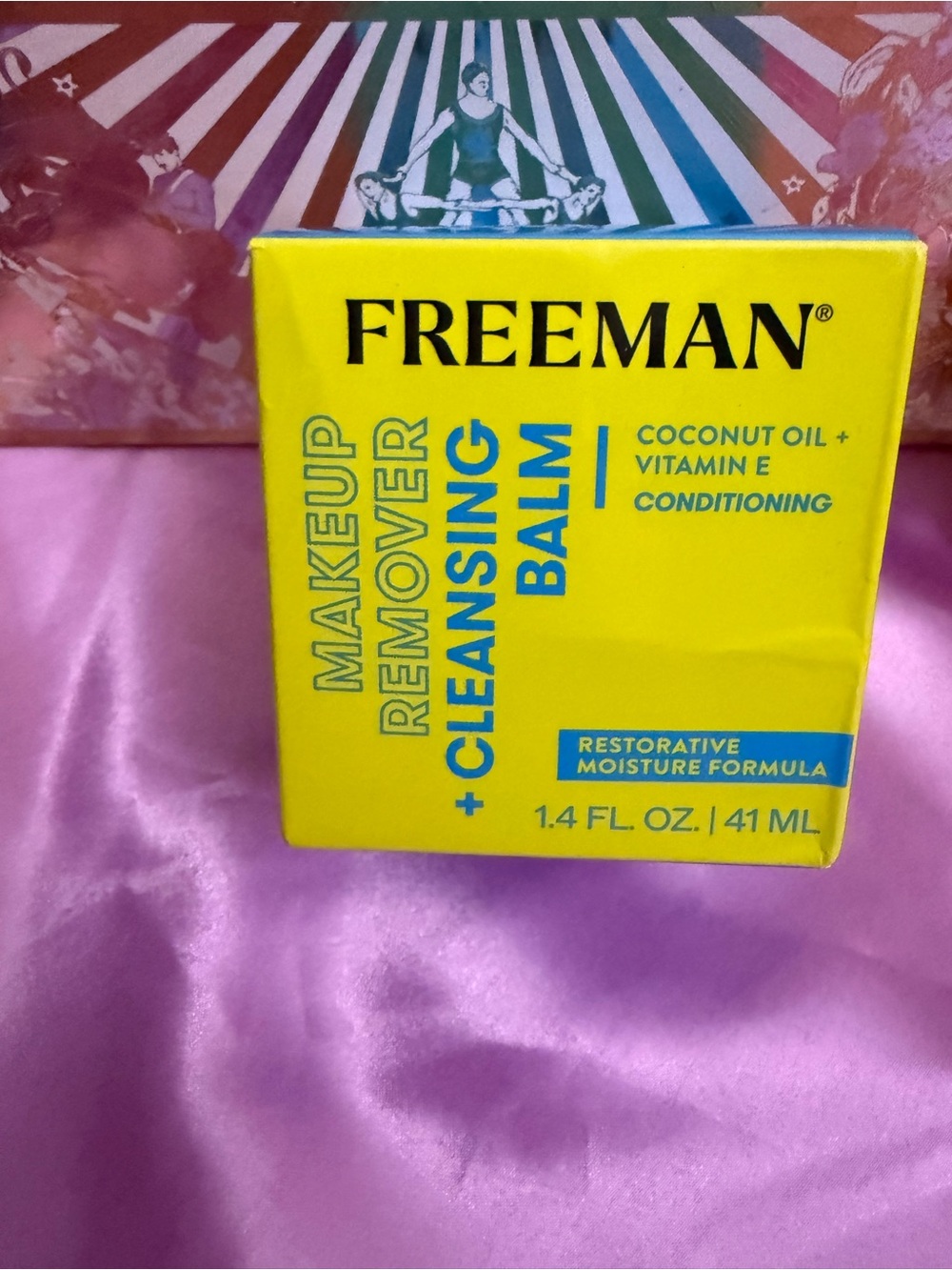 Freeman Yellow Cleansing Balm - Makeup Remover with Coconut Oil & Vitamin E